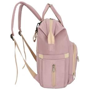 Mochila de Fraldas para Mães com Assento Portátil à Prova d'Água, Novo Design para Viagens, Cor Marrom - Product Image 3