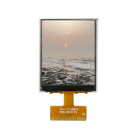 Écran LCD TFT TONWELL 1,77 pouce 128*160, module d'affichage TN 20 broches avec circuit intégré de pilote ST7735 pour interrupteur de maison intelligente, thermostat et applications auxiliaires