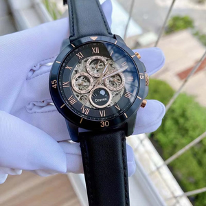 Orologio Meccanico Automatico <span class=keywords><strong>da</strong></span> <span class=keywords><strong>Uomo</strong></span> FS ME3028 <span class=keywords><strong>di</strong></span> Marca Top, Tre Quadranti, Lancette Luminose, Impermeabile, Lussuoso Orologio <span class=keywords><strong>da</strong></span> <span class=keywords><strong>Uomo</strong></span> in Pelle - Product Image 1