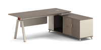 (2024 nuovo Design) Mesh ergonomico ufficio scrivania contemporanea a casa ufficio posti a sedere in metallo per il lavoro