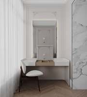 Vermonhouzz : Derniers Ensembles Complets de Rangement Intégré pour Armoire de Chambre Blanche, Design de Menuiserie Intelligente