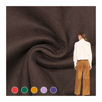 Tissu en maille scuba de qualité supérieure 280 GSM, polyester et élasthanne, matière douce et extensible, simili daim scuba en polyester.