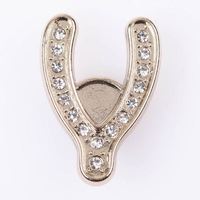 Accessoires de chaussures en strass de luxe pour boucles de sabot pour chaussures breloques en perle boucle de chaussure en métal rivet sabot breloque pointe
