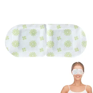 winning product for daily needs steam eye mask for dry eye green tea warm eyemask sleeping eye mask satin