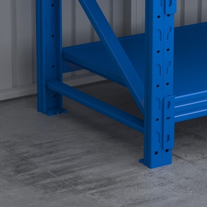 Open Type Durable Foldable Light Duty Powder Coated Steel Storage Rack Multi Level Shelving <b>System</b> for Warehouse and Factory - Product Image 5