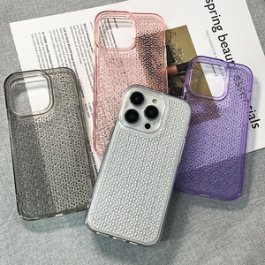 Étui en <span class=keywords><strong>silicone</strong></span> souple transparent à paillettes 3D diamantées pour <span class=keywords><strong>iPhone</strong></span> 14 Pro 13 12 11 X XS Max XR 7 8 Plus <span class=keywords><strong>2022</strong></span> 2020 <span class=keywords><strong>SE</strong></span> 2 3 Bing Cover - Product Image 1