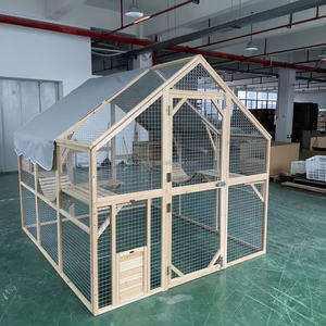 Casetta per Gatti in Legno Extra Large da Esterno con Recinto - Product Image 4