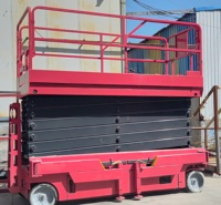 Équipement de nettoyage à haute altitude 6m élévateur à ciseaux capacité 230kg climatiseur grue de levage portable