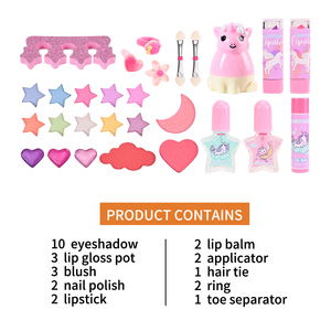 Set de Cosméticos Naturales <span class=keywords><strong>para</strong></span> <span class=keywords><strong>Niñas</strong></span>, No Tóxicos, Ecológicos, Hipoalergénicos, Divertido Juego de <span class=keywords><strong>Maquillaje</strong></span>, Regalo <span class=keywords><strong>para</strong></span> <span class=keywords><strong>Niñas</strong></span>, Cumpleaños, Navidad, Rostro - Product Image 3