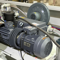 Presse à membrane sous vide automatique pour le travail du bois et du PVC avec moteur et pompe, facile à utiliser, puissance de 30 kW, écran tactile