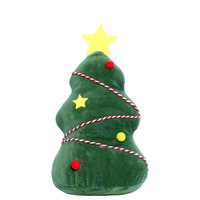 Aangepaste zachte kerstpudding pluche sleutelhanger cartoon squishy pluche speelgoed 4 inch knuffeldieren klauwautomaat speelgoed voor winkels