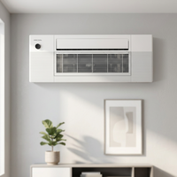 Moteur AC MRCOOL 18HP 18K de Qualité Exceptionnelle, Idéal pour les Rénovations et Nouvelles Constructions, Mini Split Sans Conduit, Cassette de Plafond Multi-Usages