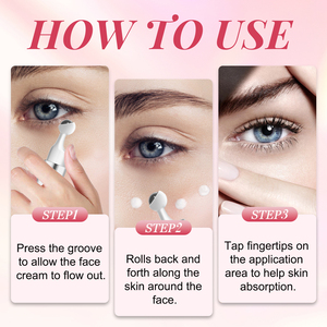 Sérum Contour des <span class=keywords><strong>Yeux</strong></span> Anti-âge Effet Raffermissant, Anti-cernes, Anti-rides et Anti-poches à la PDRN et Caféine, Format <span class=keywords><strong>Roll</strong></span>-<span class=keywords><strong>on</strong></span>, Marque Blanche pour Femme - Product Image 6