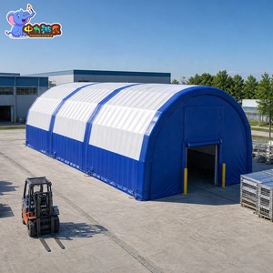 Abri <span class=keywords><strong>de</strong></span> <span class=keywords><strong>stockage</strong></span> temporaire extérieur personnalisé, <span class=keywords><strong>tente</strong></span> d'entrepôt gonflable en PVC pour la logistique industrielle, pour le <span class=keywords><strong>stockage</strong></span> d'équipements - Product Image 5