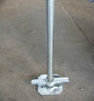 Vente chaude Design Industriel Réglable Jack Base Accessoires Roulette Pivotant pour Construction Bâtiment Échafaudage Échelle Pièces