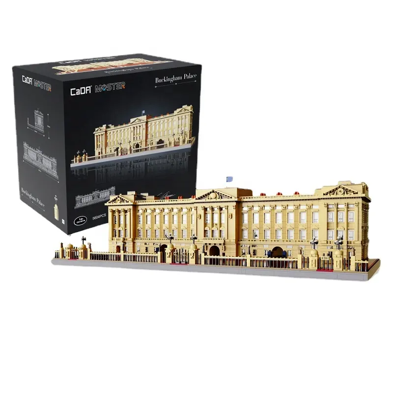 Cada MOC Buildings Tour Buckingham Palace Architecture Londres Bâtiments Monuments Blocs de Construction Festival Cadeaux briques en plastique