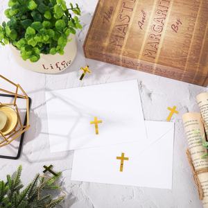 Etiqueta Adhesiva con Cruz Dorada <span class=keywords><strong>para</strong></span> Sobre de <span class=keywords><strong>Bautizo</strong></span>, Sello <span class=keywords><strong>para</strong></span> Tarjeta de <span class=keywords><strong>Bautizo</strong></span>, Etiqueta Decorativa con Forma de Cruz <span class=keywords><strong>para</strong></span> Fiesta de <span class=keywords><strong>Bautizo</strong></span> - Product Image 3