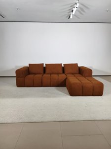 Sofá Cama Modular Esquinero Comprimido con Cubierta de Tela Esponjosa, Empaque <span class=keywords><strong>al</strong></span> Vacío, Rebote en 1 Minuto, Moderno y Personalizable para Apartamentos - Product Image 2