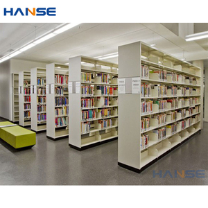 Tùy Chỉnh Thực Hiện Kệ Sách Lớn Hiển Thị Tủ Sách Thiết Kế Nội Thất Thư Viện Hiện Đại Tường Kệ Sách Bằng Gỗ Tủ Sách - Product Image 3