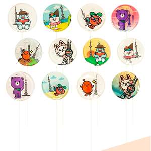 Paletas de Música con Conducción Ósea Personalizadas al por Mayor, Dulces Duros con Forma de Corazón y Bajos para Regalos y Fiestas - Product Image 5