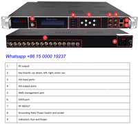 Passerelle IRD FTA multicanal, 128 entrées IP, prend en charge T.2 MI, multiplexage/Passthrough MPTS, Passthrough SPTS EPG PID pour la télévision numérique