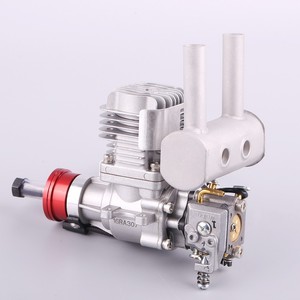 Motor de gasolina RCGF 16Cc Re Afterburner para modelo de avión RC, aeronave de ala fija, motor de metal de 2 tiempos, alimentado por combustible, 16RA30 - Product Image 1