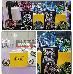 ล้อฟอร์จ คาร์บอนไฟเบอร์ แบบ 2 ชิ้น ผลิตตามสั่ง 5x130 5x114.3 5x112 ขอบ 18-26 นิ้ว แบบเว้าลึก ล้อรถยนต์ 5x114.3 - Product Image 5