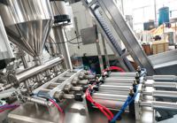 Machine de remplissage et de bouchage automatique de sachets à bec verseur avec alimentateur de sacs pour ketchup, confiture, jus, yaourt, détergent, emballage Doypack