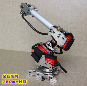 ชุดแขนหุ่นยนต์แบบหลายแกน 201, หุ่นยนต์อุตสาหกรรม 6 แกน, ชุดประกอบมือกล DIY สำหรับการเรียนรู้ STEM K35 - Product Image 3