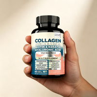 Capsules de collagène complexe 14 en 1, véganes, multi-nutriments, soutien au bien-être, complément alimentaire pour la vente en gros