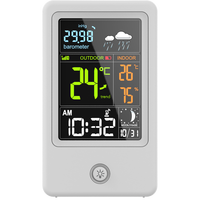 Nur USA Digital Smart Clock Tisch Wecker für Desktop Wireless Color Display Wetters tation