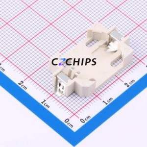 BS-0601-SK-4W Button & Strip Battery Connector SMD Connector Battery Holder CR2032 Phosphor Bronze Tin - Product Image 1