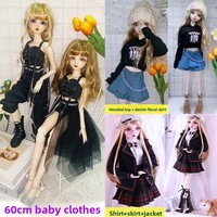 Poupée en bambou de 60 cm, vêtements Ye Luoli, robe de mariée BJD, uniforme scolaire, chaussures Loli, robe Doris, robe de princesse