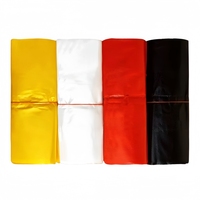 Sacs gilet en plastique HDPE biodégradable extensibles à soufflets latéraux grande capacité pour produits ménagers, parapluies et ustensiles de cuisine