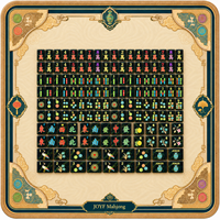 En stock, jeu de mahjong américain noir oriental, 160 tuiles, 3 couches, acrylique incrusté de motifs dorés, coffret cadeau de luxe