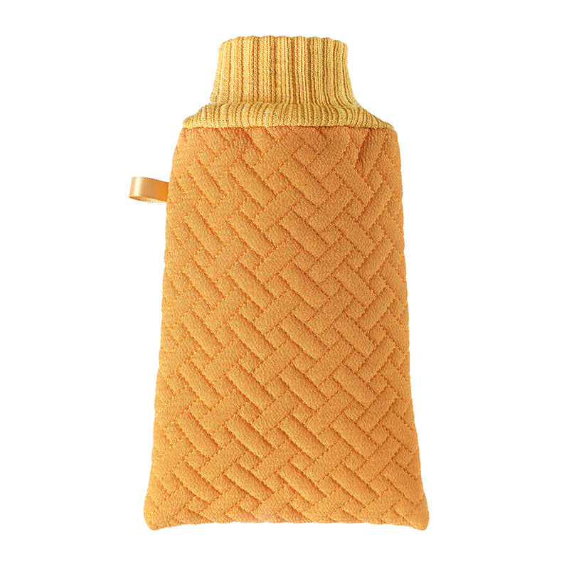 Gants de bain jaunes