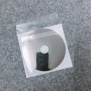 Frosted Matte Gerecycled Opbergzakje Cd Dvd Verpakking Zak Doorzichtige Pvc Cd Pocket Voor Verpakking