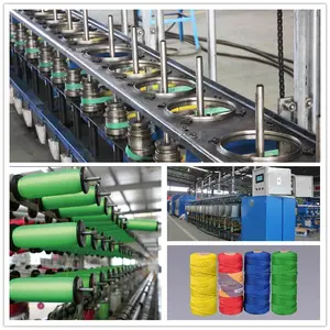 ROPENET-máquina de torsión de hilo de pp de alta velocidad, máquina de torsión de anillo de hilo de plástico - Product Image 4