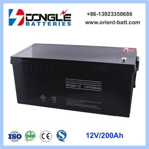 Dongle Chất lượng cao siêu cuộc sống lâu dài chu kỳ sâu chì axit 12V 200AH pin năng lượng mặt trời - Product Image 2