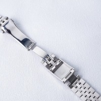 Maillons à vis incurvés solides en acier inoxydable 316L de 22 mm pour fermoir, bracelet de montre de luxe Super Jubilee pour Seiko SKX 007