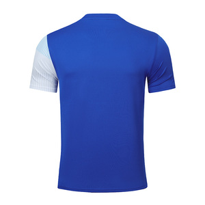 T-shirt de sport pour homme en impression numérique 150 g/m², designs de t-shirt de tennis de table, maillot de cricket, logo personnalisé, coupe ajustée - Product Image 3