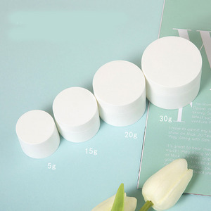 Le flacon cosmétique en plastique avec couvercle à vis rosé, blanc,bleu PP 5g 15g 20g 30g 50g ;Vente bien - Product Image 3