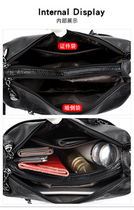 Nuevo Bolso Mensajero de Lujo para Mujer, Diseño Personalizado, de Moda, en Cuero PU, Bolsos de Hombro para Mujer - Product Image 5