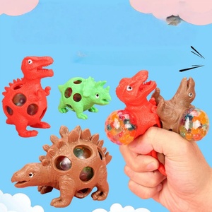 Dinosaur Grape Balls Fidget Toy Steamed Stuffed Dinosaur Squeeze Toy Tpr Slow Rising Kawaii Dinosaur Stress Relief Toys - Product Image 1