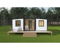 Coût des travaux projet maisons conteneur prêt à l'emploi avec salle de bain complète 2/3 chambres maison conteneur mobile pliable sur mesure en acier
