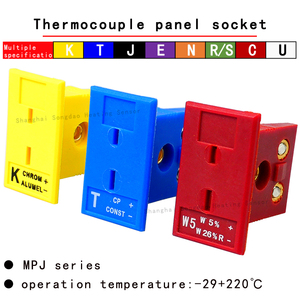 Connettore Femmina per Termocoppia Tipo MPJ-K-<span class=keywords><strong>F</strong></span> K/T/J/E/<span class=keywords><strong>N</strong></span>/<span class=keywords><strong>U</strong></span>/R/S, Presa da Pannello e Presa Incassata - Product Image 4