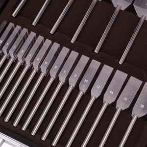 Kit de barres de prismes optiques ophtalmiques HLS-22 avec poignée en acier inoxydable - Product Image 3