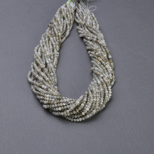 Perles de pierres précieuses naturelles, taille brillante et forme carrée, série 2584, hauteur de l'article 8 mm - Product Image 3