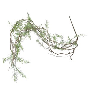 Hiedra Artificial de Aspargosa Meng Jie, 100-200cm, Ramas Colgantes de Plástico para Decoración de Bosques - Product Image 5