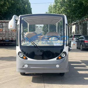 Wholesale Adults 4-<b>wheel</b> Electric Sightseeing Car 72V 8-23 Seater Touring Sightseeing Bus for Sale - Product Image 5